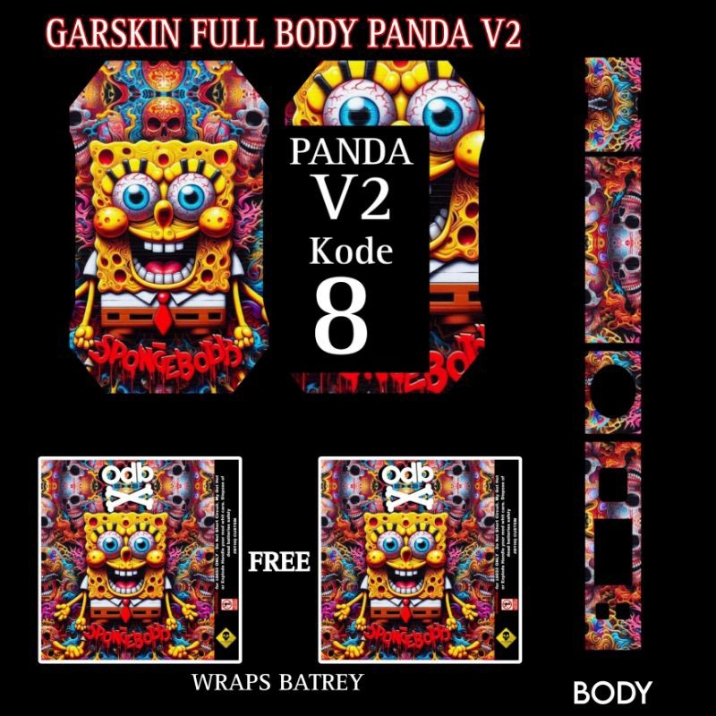 

Stiker Inner Panda V2 Casing/Case Skin Wrap CUSTOM - Premium Quality