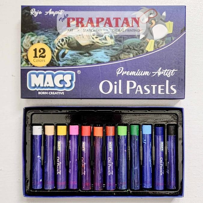 

BARU MACS PREMIUM ARTISTS OIL PASTEL | CRAYON MINYAK