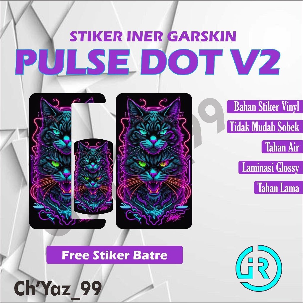 

V2 Iner Casing/Case Stiker Skin Wrap CUSTOM - Premium Quality