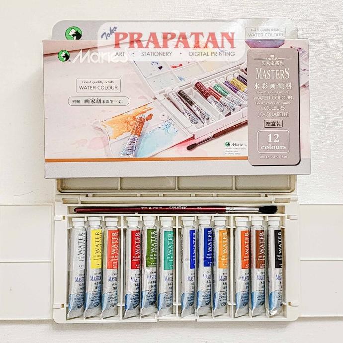 

BARU MARIES MASTERS WATERCOLOR SET W-8012 | CAT AIR SET