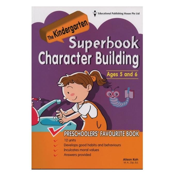 

READY THE KINDERGARTEN SUPERBOOK CHARACTER BUILDING | BUKU MORAL EDUKASI TK