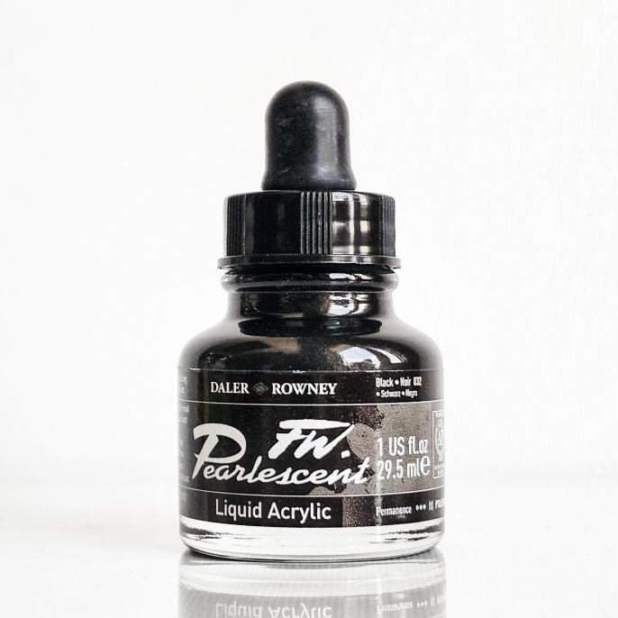 

BARU DALER ROWNEY FW PEARLESCENT LIQUID ACRYLIC INK 29.5ML