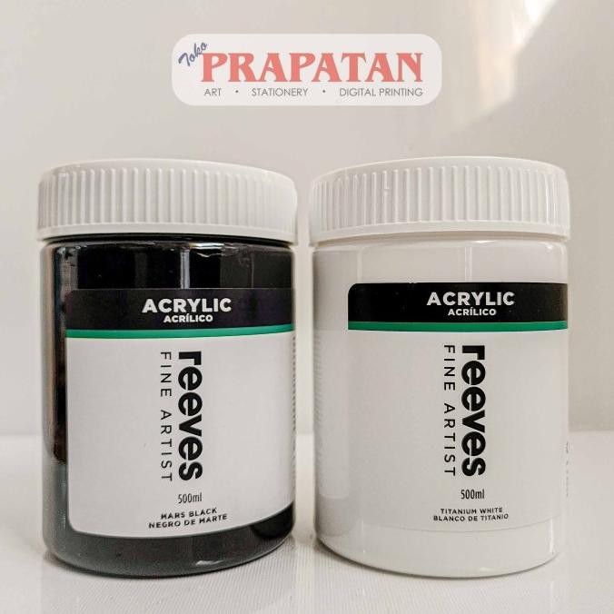 

BARU CAT AKRILIK REEVES FINE ARTIST 500ML | REEVES ACRYLIC