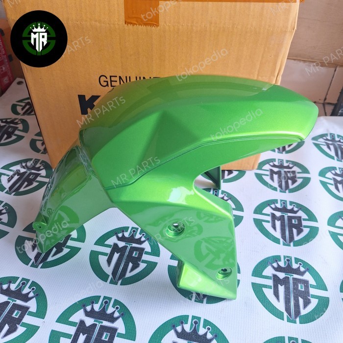 spakbor slebor depan hijau kawasaki z125 pro original