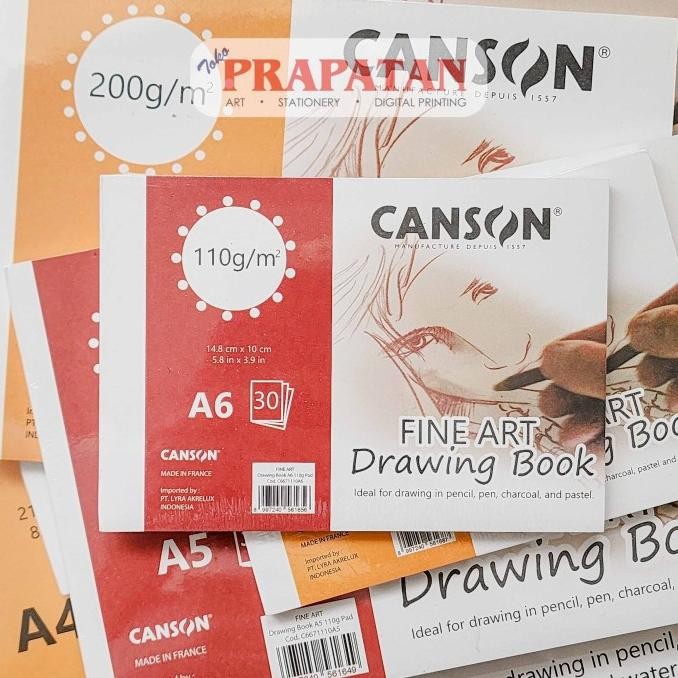 

BARU CANSON FINE FACE | FINE ART DRAWING BOOK PAD A6 | BUKU GAMBAR