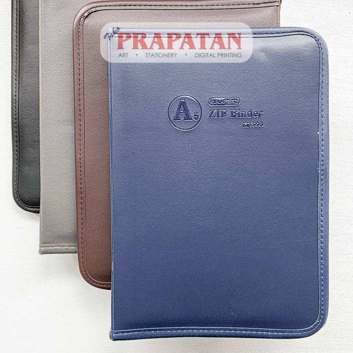 

BARU TOPLA ZIP BINDER NOTE A5 ZB-995 | BUKU TULIS BINDER