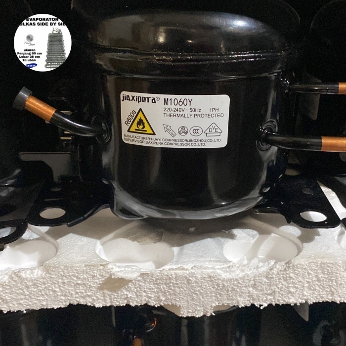 KOMPRESOR KULKAS 1 PINTU R600A ORIGINAL GEA RSA