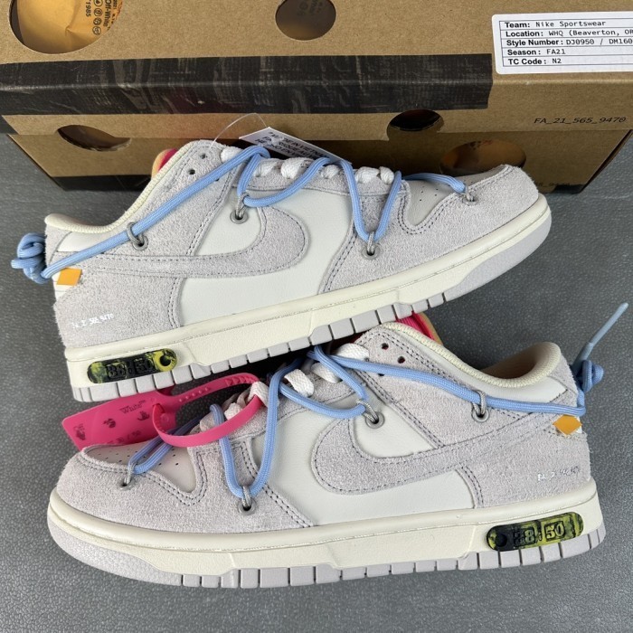 Off-White X Nike Dunk Low “The Lot 38 Of 50”