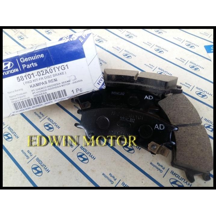 GRATIS ONGKIR KAMPAS REM DEPAN MOBIL HYUNDAI ATOZ1000CC ORIGINAL !!!!!!