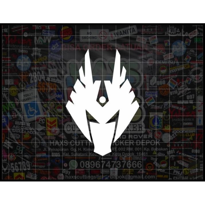 

BEST DEAL CUTTING STICKER LOGO KAMEN RIDER RYUKI UKURAN 5,5 CM !!!!!
