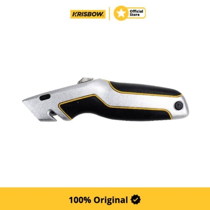 

Krisbow Cutter Retractable Utility Knife Lrukr1