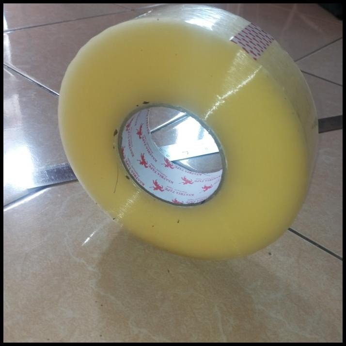 

HOT DEAL LAKBAN BENING UKURAN JUMBO DIAMETER 18.3 CM LEBAR 45MM X 500 YARD !!!!!!