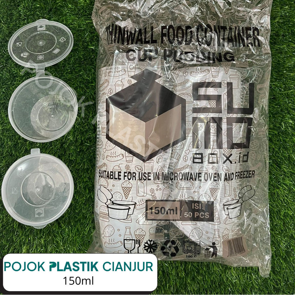 Thinwall Bulat/ Thinwall Cup / Cup Puding SUMO 150ML