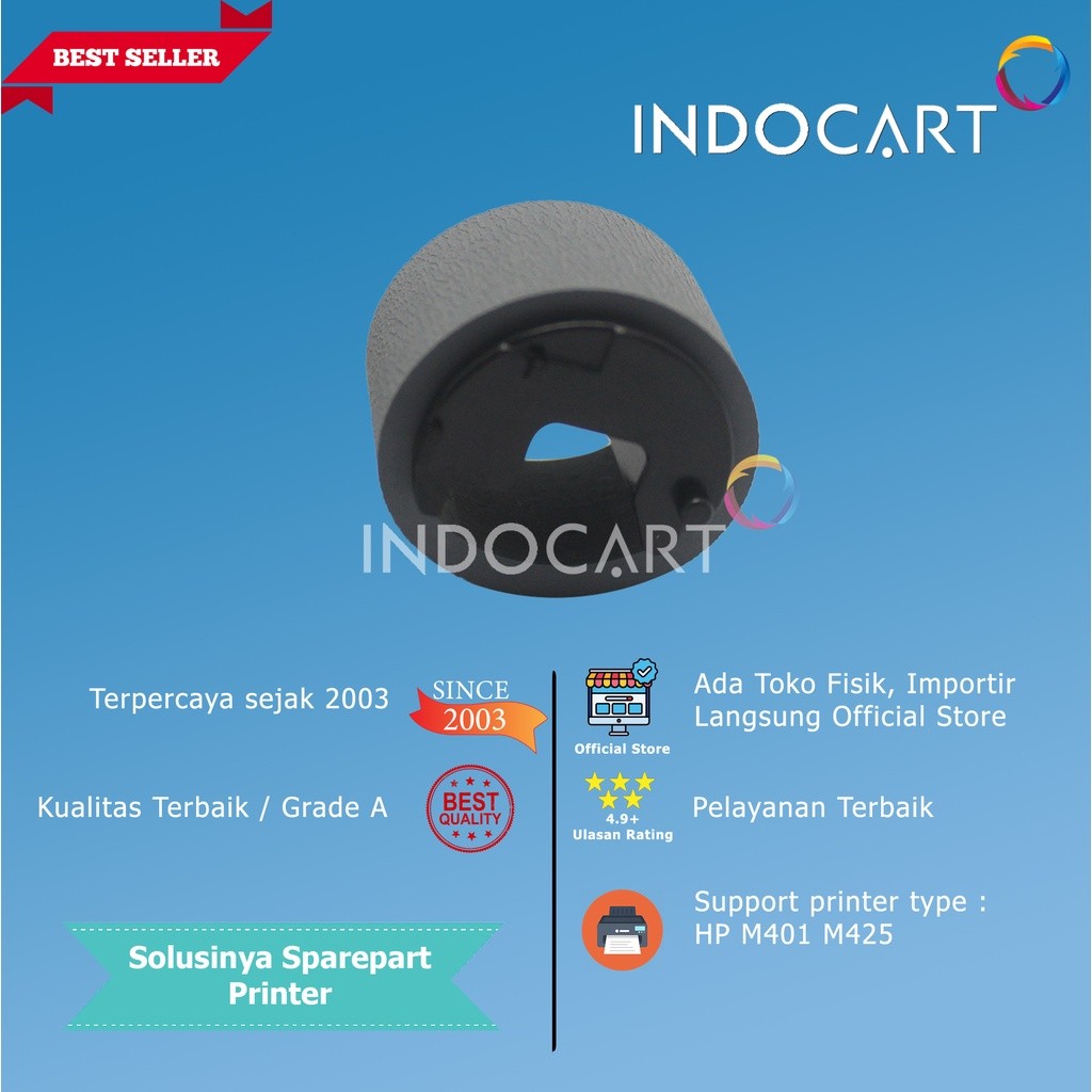 IndoCart Pickup Roller-HP M401 M425 RL1-3307