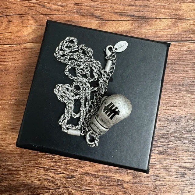 Undefeated X Muhammad Ali Boxing Gloves Necklace