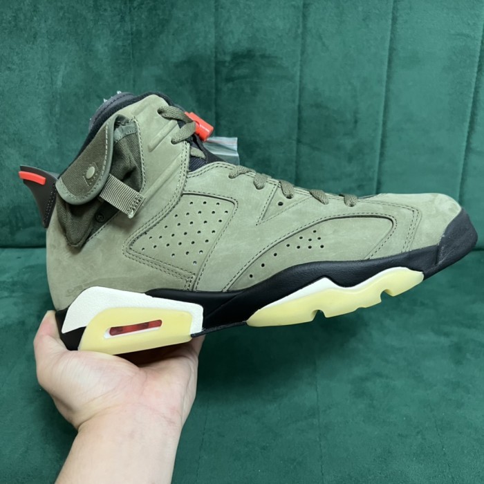 Travis Scott x Air Jordan 6 Retro 'Olive'