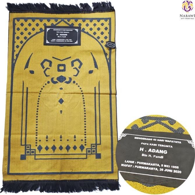 Bestseller Jasa Sablon Sajadah Oleh Oleh Haji Umroh