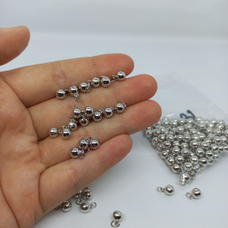 Kerincingan / Bel S925 Buat Gelang Tangan Dan Gelang Kaki / Perak Lapis Mas