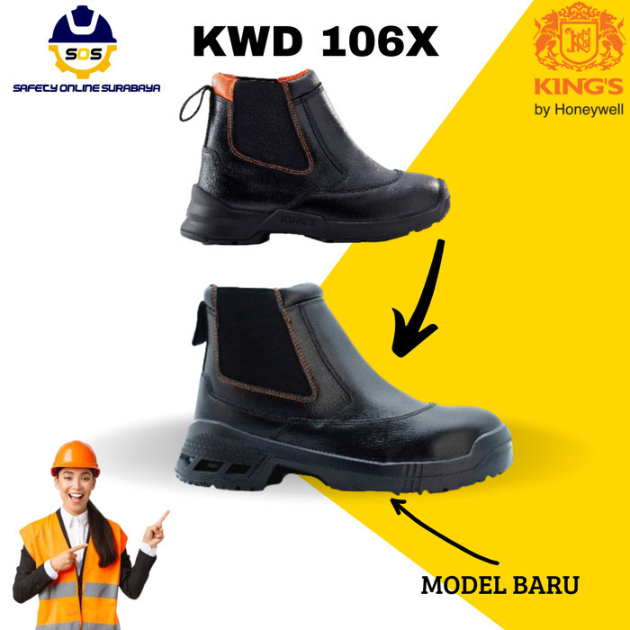 SEPATU SAFETY KINGS ORIGINAL / SAFETY SHOES KINGS KWD 106X
