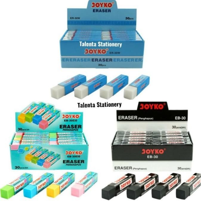 

Varian Terbaru ! Penghapus Pensil JOYKO HITAM PANJANG GROSIR