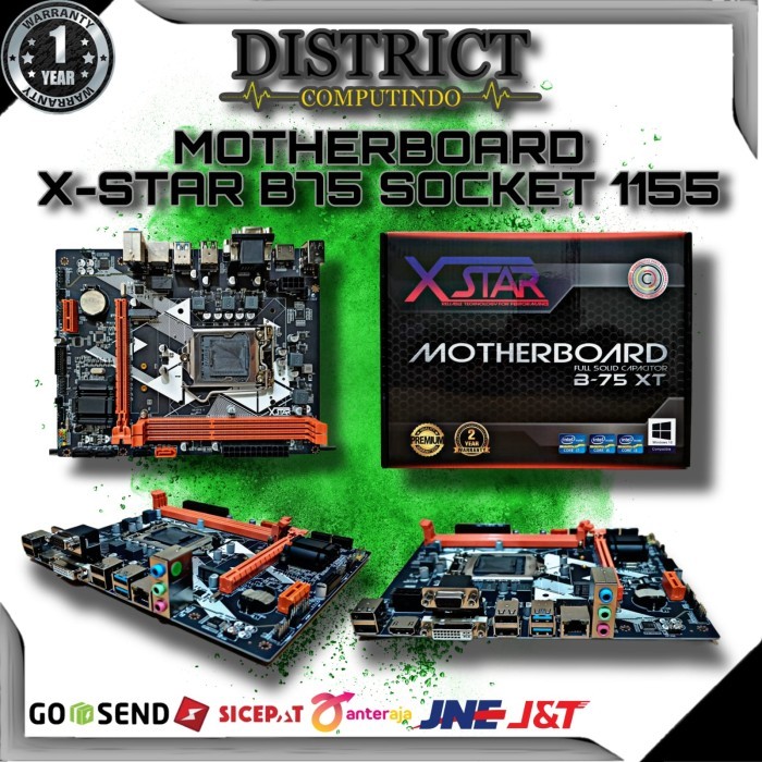motherboard b75 xstar sockte 1155