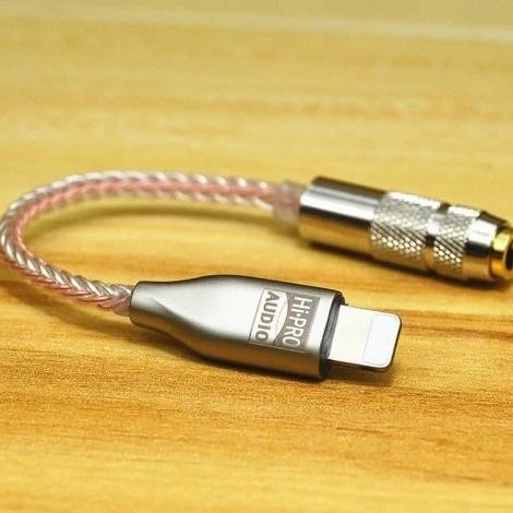 DAC MFI Lightning Adapter to 3.5mm for iPhone USB DAC Amplifier