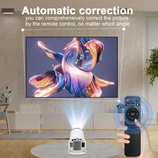 Xgody Gimbal3 Mini Proyektor Android Bluetooth Wifi Portabel Mini 4K Outdoor Home Theater Tv Hy300