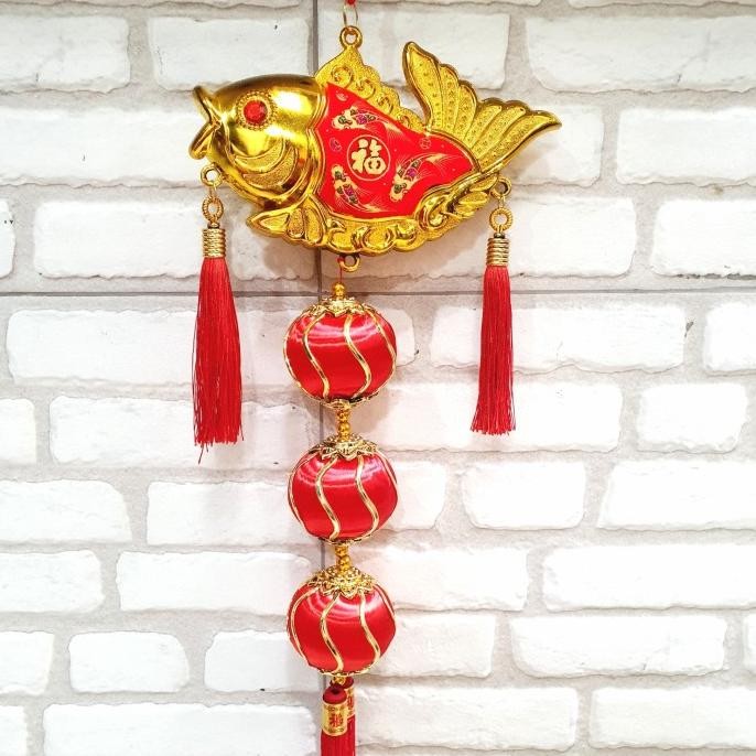 

Sale! Gantungan Imlek Ikan Lampion Susun 4 Dekorasi Sincia Gantungan Emas