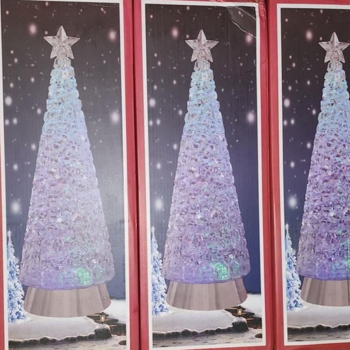 

Sale! Lentera Pohon Natal Santa Snowman Snow Globe Kotak Musik Hadiah Natal