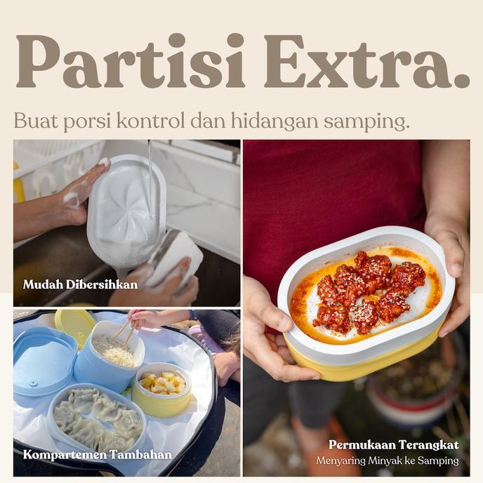 Swanz Ohayo Bento Lunch Box 900Ml - Bekal Makan Anak Dan Dewasa