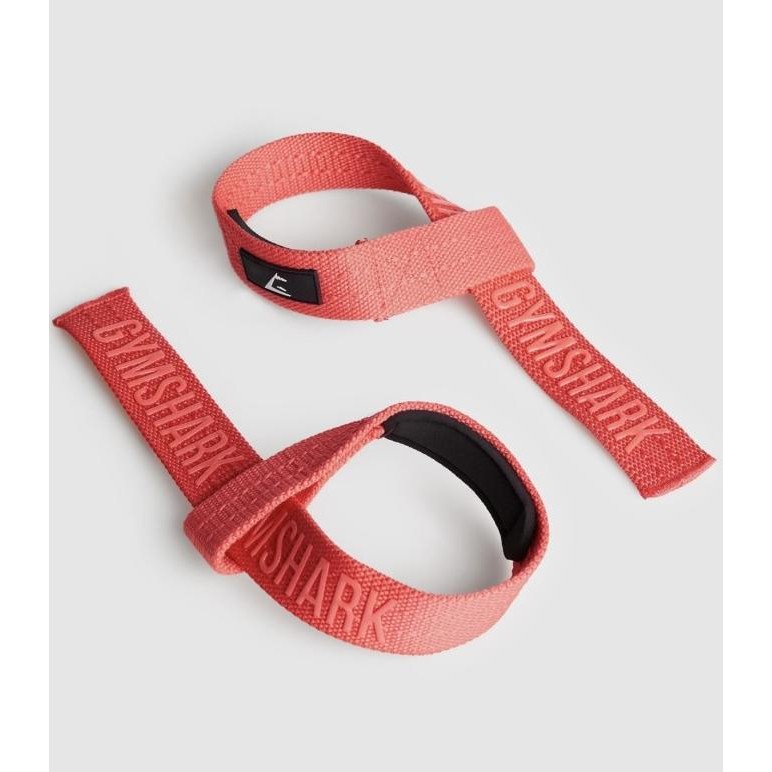 BEBAS ONGKIR - Gymshark Silicone Grip Lifting Straps Unisex - 100% Original Gym Shark
