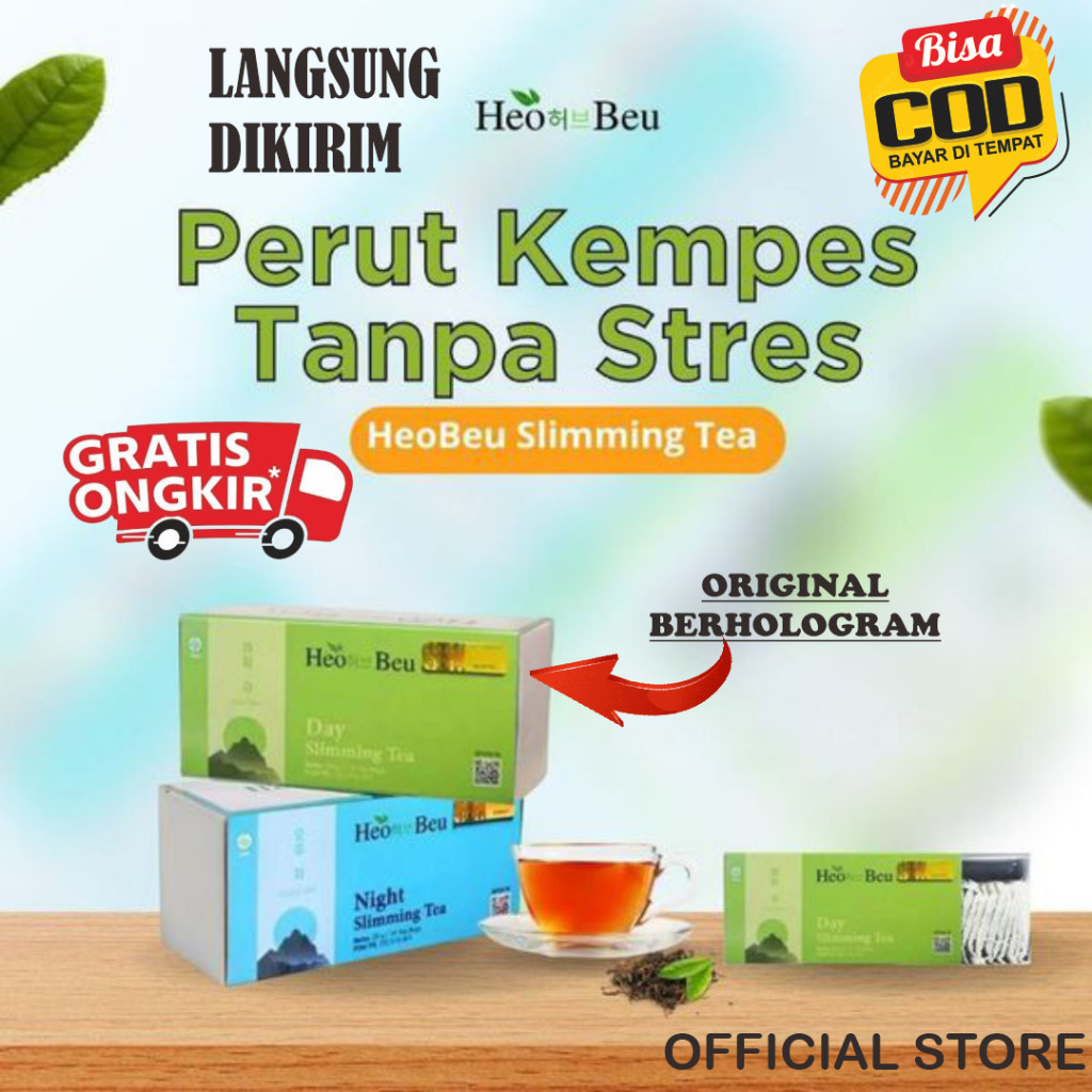 

Promo 12.12 Heo Beu Slimming Tea Teh Heobeu Korea Original Heo Beo Sliming Tea Bpom Original 100%
