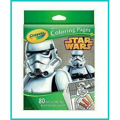 

Ready Crayola Mini Coloring Pages - StarWars 11OKTZ4 parts