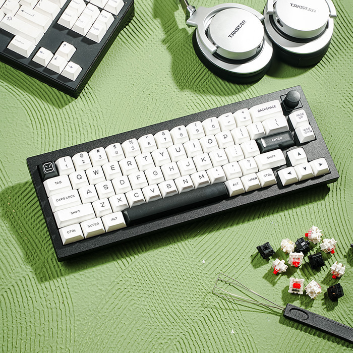Keycaps White Putih WB For Mechanical Keyboard QSA Mirip SA Profile