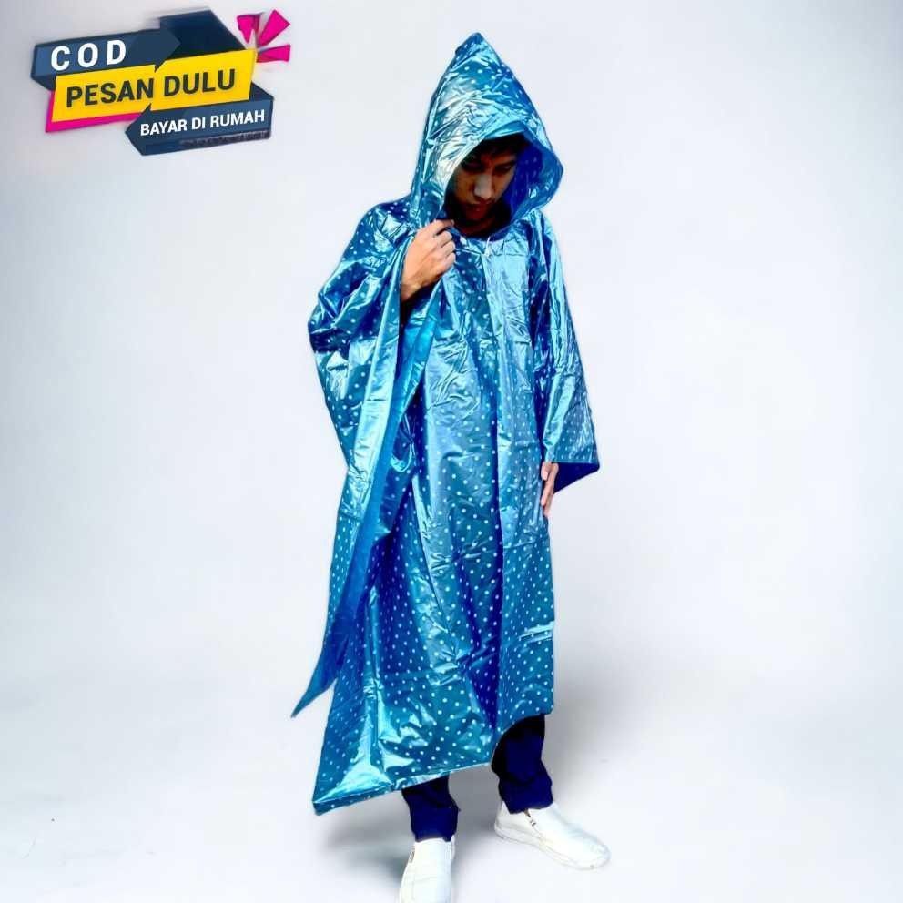 Gratis Ongkir Jas Hujan Ponco Kelelawar Polkadot Jas Hujan Ponco Polkadot Jas Hujan Murah Model Polk