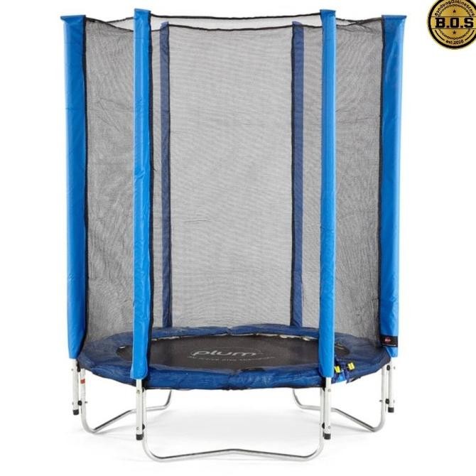 Original toys kingdom Plum Trolls Trampolin anak trampoline net 140cm