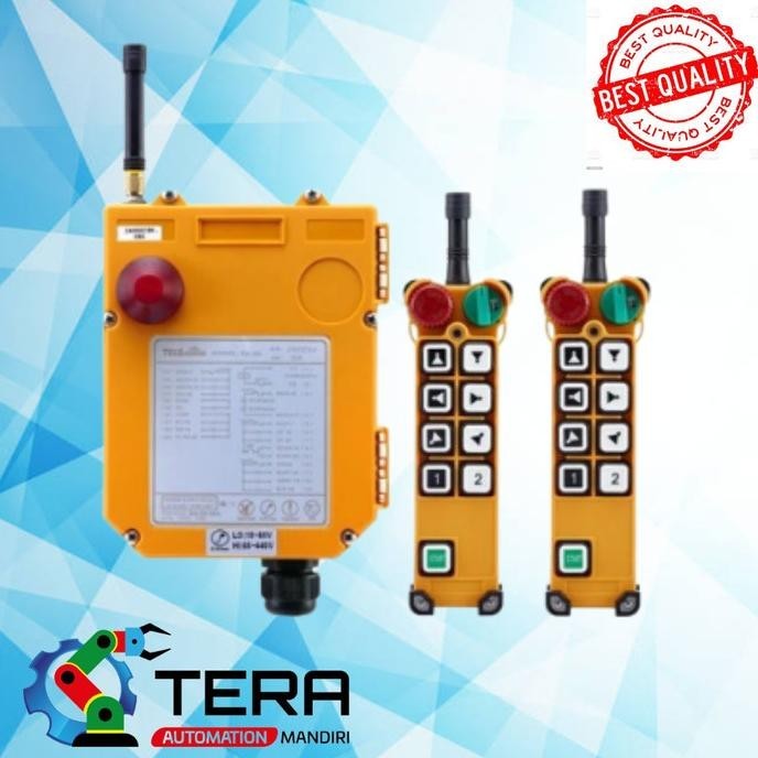 Telecrane F24-8D / F24-8S Remote Wireless Hoist Crane Push Button 380V