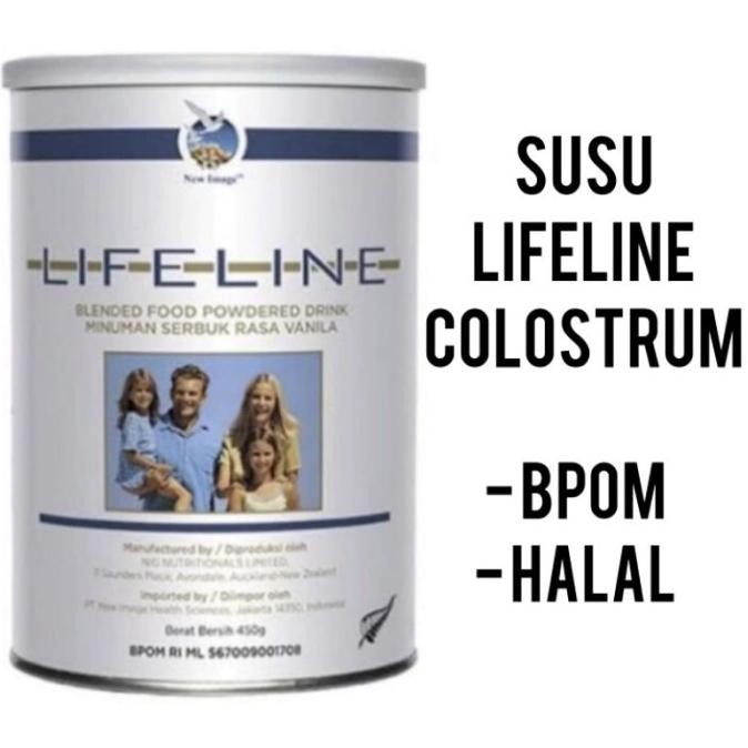 Produk Baru LIFELINE colostrum Minuman Susu Bubuk untuk Saraf / Syaraf Kejepit ORI