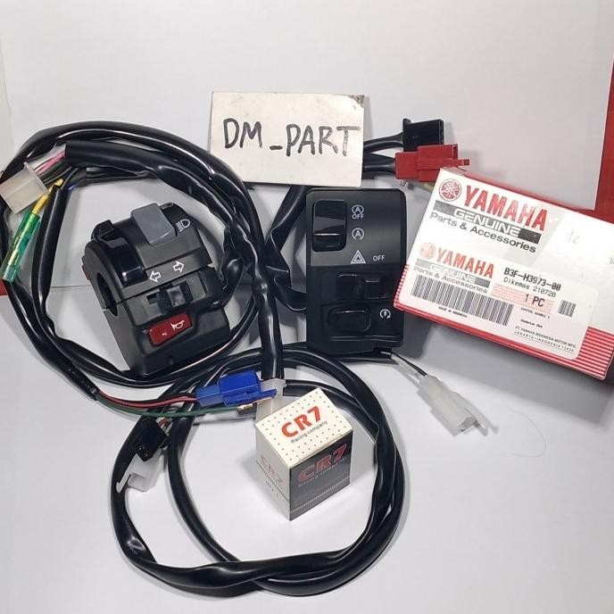 SAKLAR HOLDER KIRI VIXION KANAN LEXI PNP NMAX ASLI ORI ORIGINAL YAMAHA