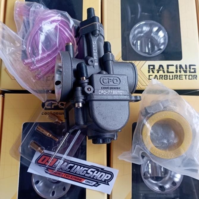 Karbu Carbulator PWK CPO B 24 26 28 30 32 34 FREE PJ MJ Dan Intake ORI