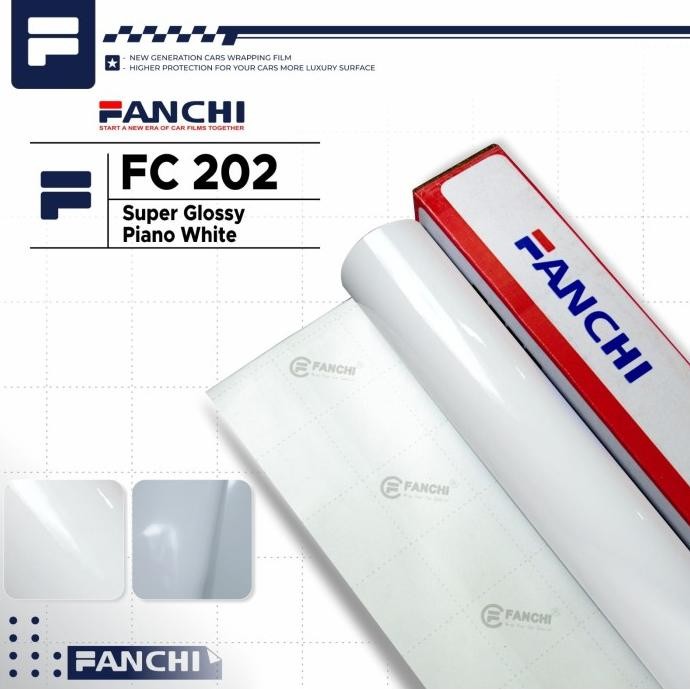 

PREMIUM ROLL STICKER SKOTLET FANCHI FC202 SUPER GLOSS PIANO WHITE 50CM 8,5M ROLL