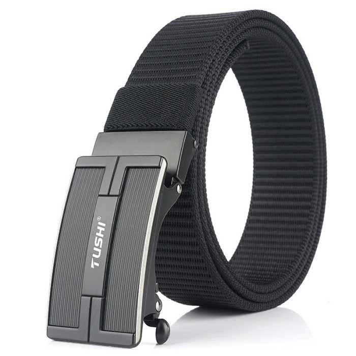 TERBARU AN TUSHI 125x3.4cm Tactical Belt Nylon Belt Quick Release