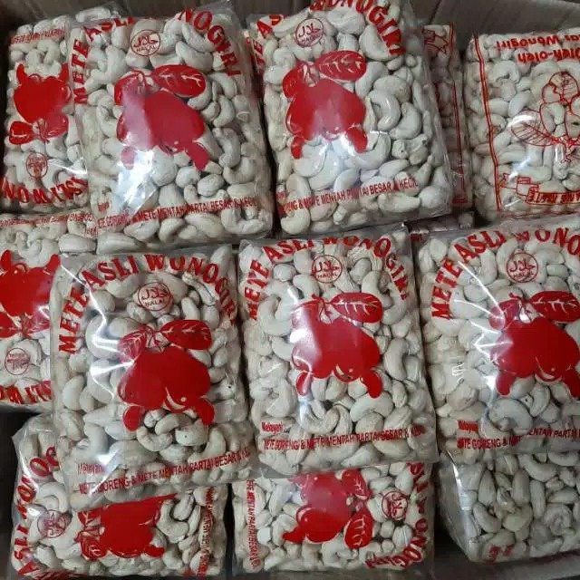 

Ready Kacang Mete/Cashew Fresh Wonogiri (500 Gram Mentah)