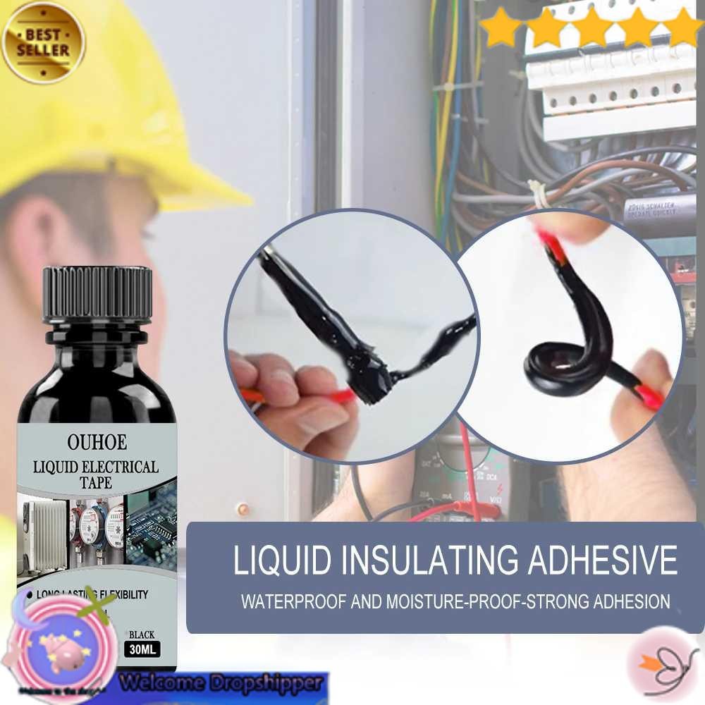 Yourfavproduct OUHOE Liquid Insulating Electrical Tape Pasta Insulasi Kabel 30ml - O30 WD19X