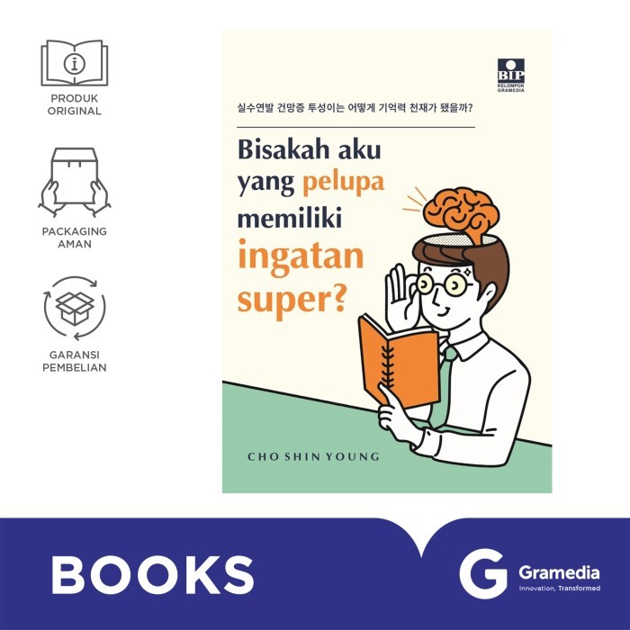 

Buku Bisakah Aku yang Pelupa Memiliki Ingatan Super