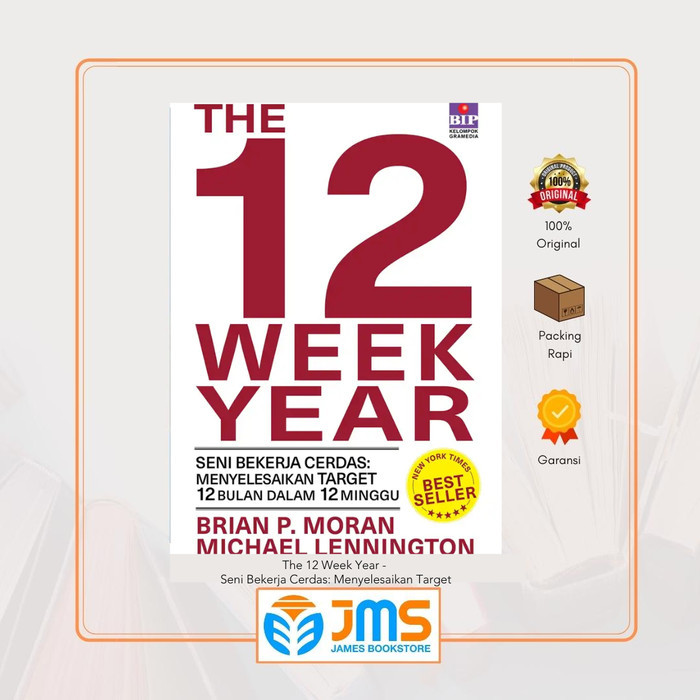 

Buku The 12 Week Year - Seni Bekerja Cerdas: Menyelesaikan Target