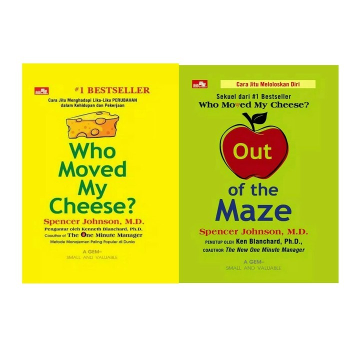 

Buku Who Moved My Cheese Dan Out Of The Maze By Spencer Johnson