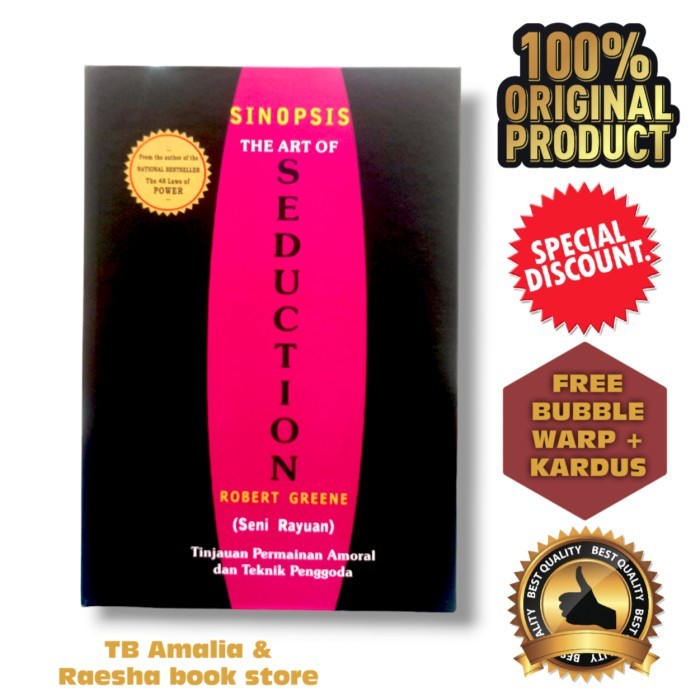 

Buku The Art Of Seduction - Seni Rayuan - Robert Greene - Sinopsis