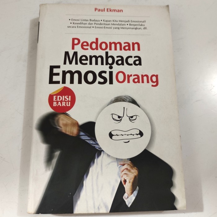 

Buku Pedoman membaca emosi orang oleh Paul Ekman