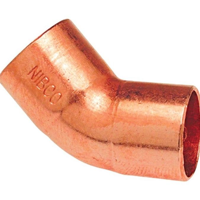 NIBCO KNEE TEMBAGA 1 1/8" - 45 DERAJAT - COPPER ELBOW 45D 1312T